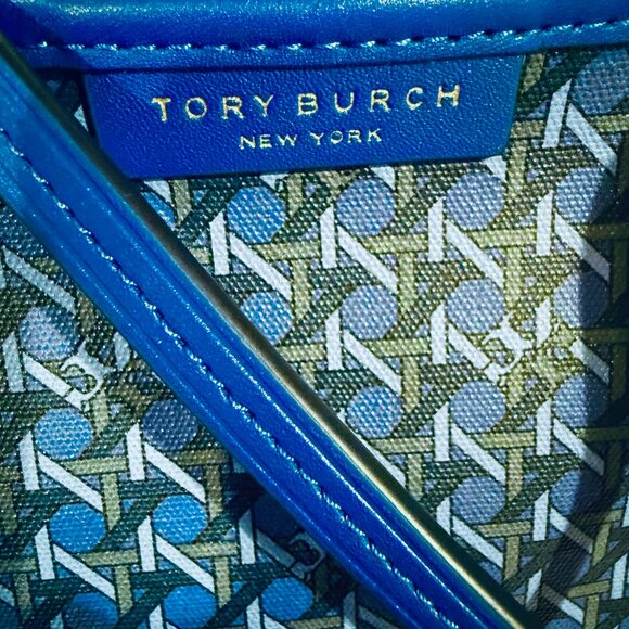 Tory Burch Ever-Ready zip tote, blue - Picture 2 of 4
